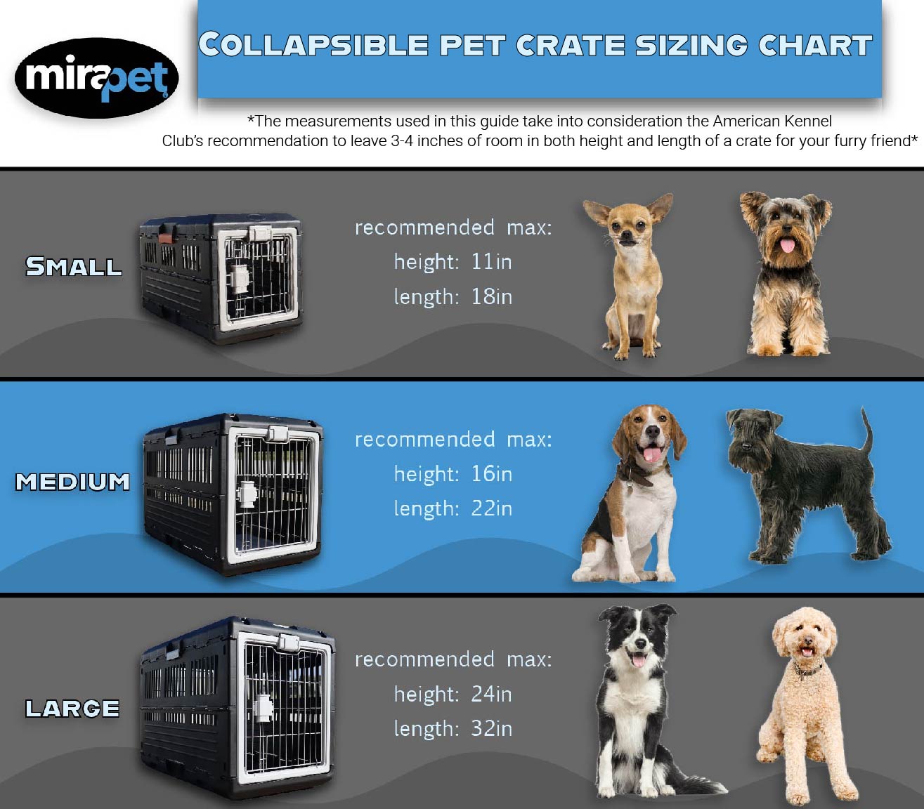 Mirapet Collapsible Pet Crate